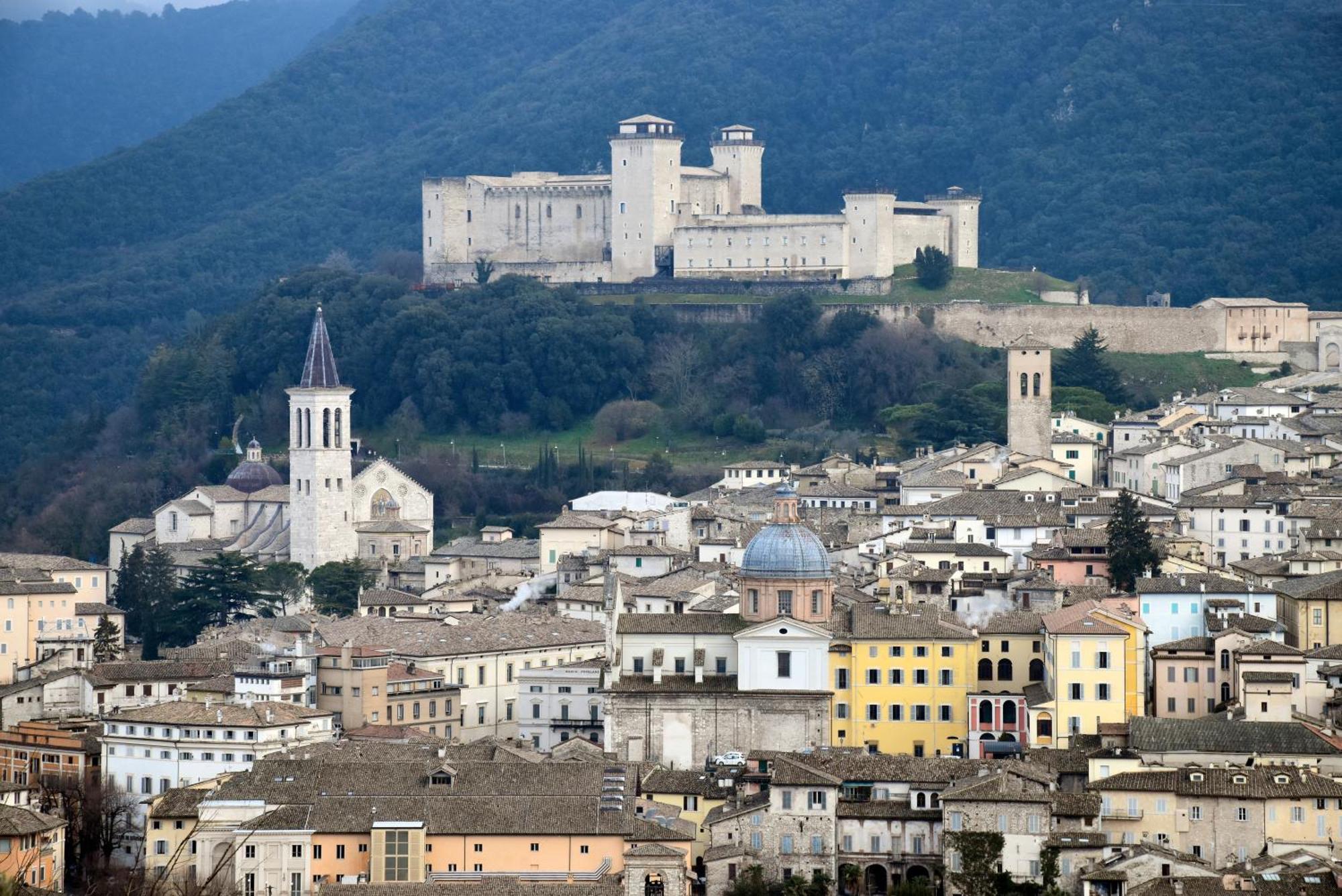 La Casa Del Borgo Antico Appartement Spoleto Buitenkant foto